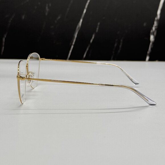 NEW BALENCIAGA BB0034O 003 CAT EYE GOLD WOMEN EYEGLASSES BALENCIAGA - Picture 6 of 10
